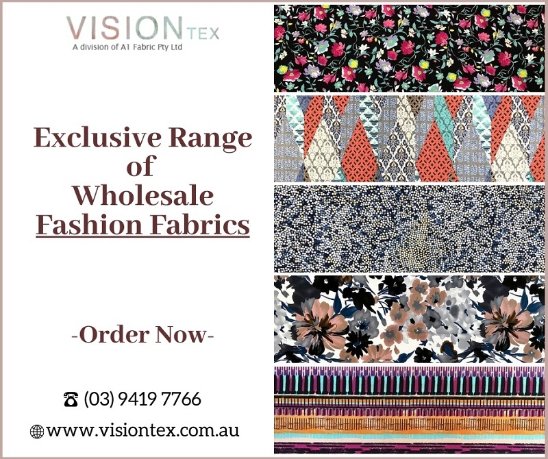 Get Exclusive Range of Fashion Fabrics for Your Collection